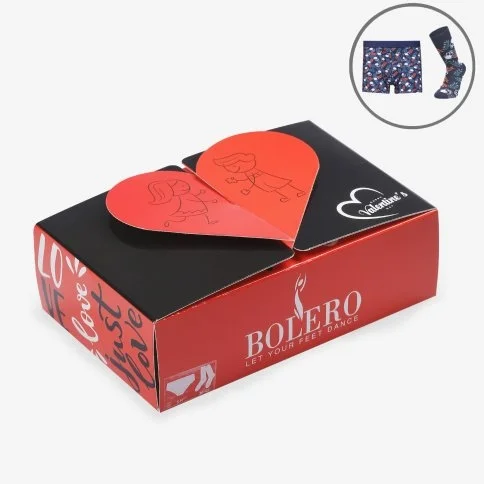 Bolero 2-Pack Men's Boxer and Socks Set