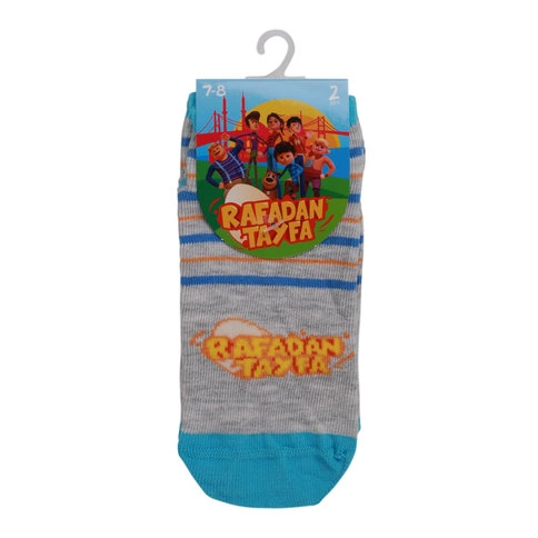 Bolero 2-Pairs Original Rafadan Tayfa Kids Booties Socks