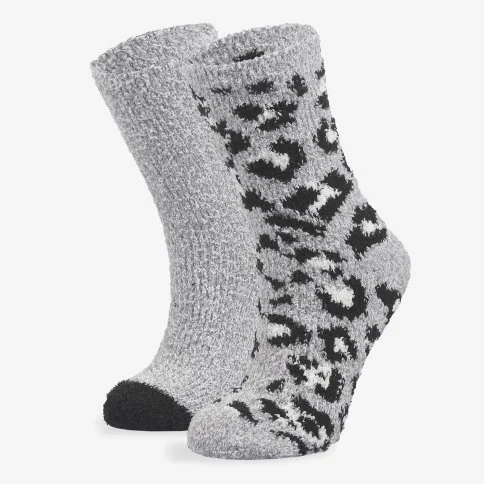 Bolero 2'li Kadın Home Socks Ev Çorabı - B25