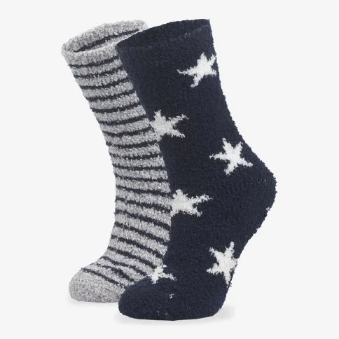 Bolero 2'li Kadın Yumuşak Kışlık Home Socks Ev Çorabı - B25