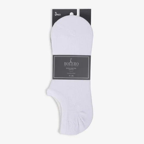 Bolero 3-Pack Premium Invisible Short Booties Socks