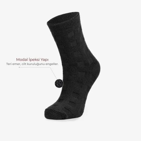 Bolero 3-Pack Women's Luxury Modal Black Socks