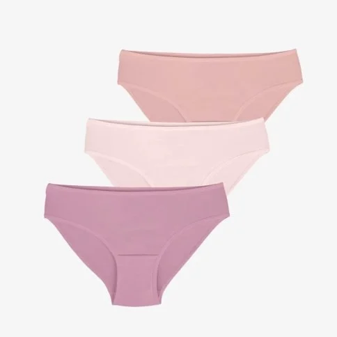 Bolero 3-Pack Women's Pink Slip Panties