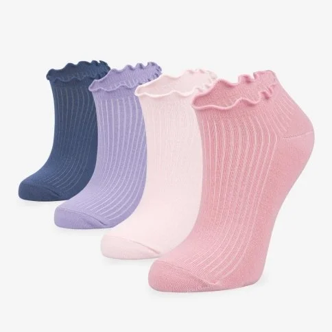 Bolero 4-Pack Frilly Women's Socks