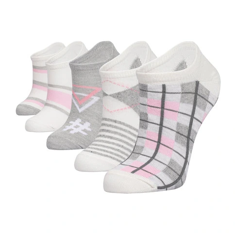 Bolero 5-Pack Patterned Girls Booties Socks