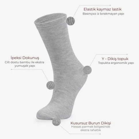 Bolero 6-Pack Bamboo Women's Socks