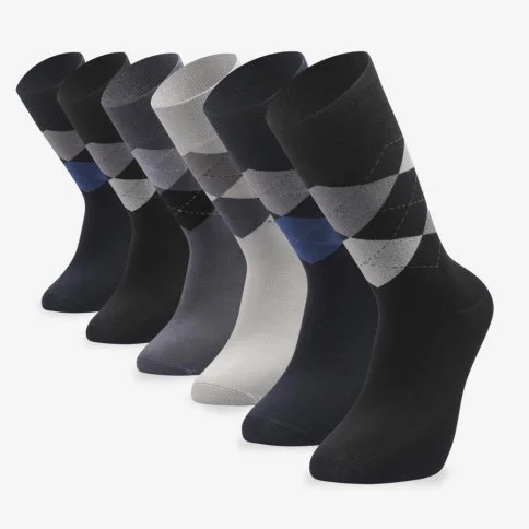Bolero 6-Pack Premium Men's Bamboo Socks