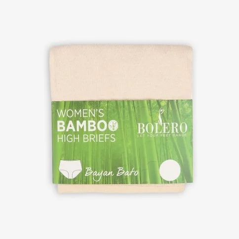 Bolero Bambu Ten Rengi Yüksek Bel Slip Külot - M12