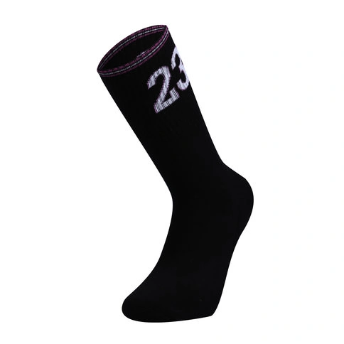 Bolero Black Basketball Socks Lakers Number 23 Lebron James