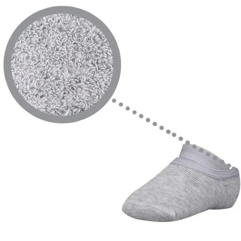 Bolero Bottom Non-Slip Baby Grey Socks