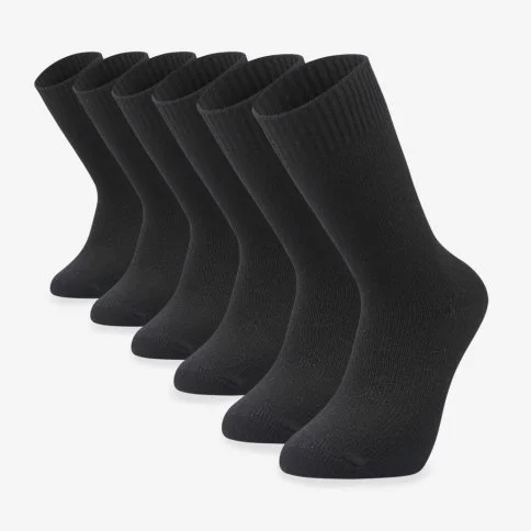 Bolero Erkek 6'lı Siyah Yünlü Çorap - E16