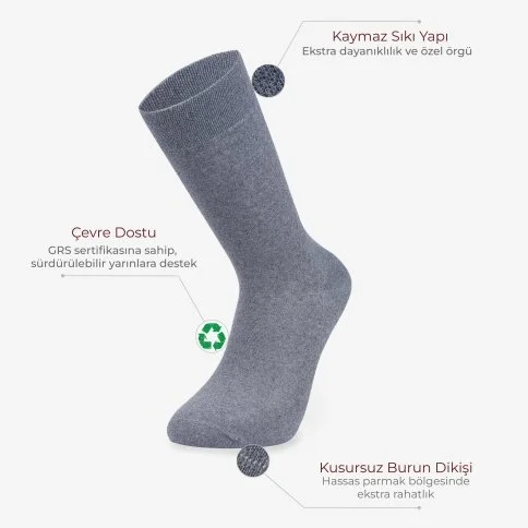 Bolero Green Geri Dönüşüm Çevre Dostu Recycled Çorap Jeans - E96