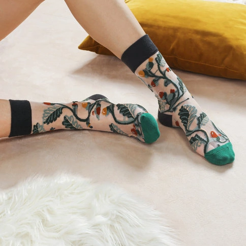 Bolero Japon Kore Tarzı Şeffaf Transparan Kadın Çorap Vine