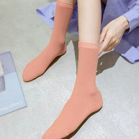 Bolero Kadın 5'li Derbili Uzun Kolej Çorabı