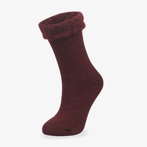 Bolero Kadın Kışlık Termal Çorap Bordo