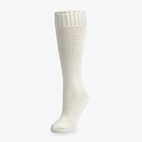 Bolero Kadın Krem Dizüstü Yün Çorap