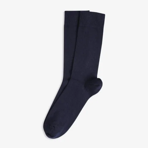 Bolero Men's 2-Pack Organic Socks Navy - E67