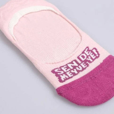 Bolero Original Elif'in Düşleri Girls Pink No Show Socks