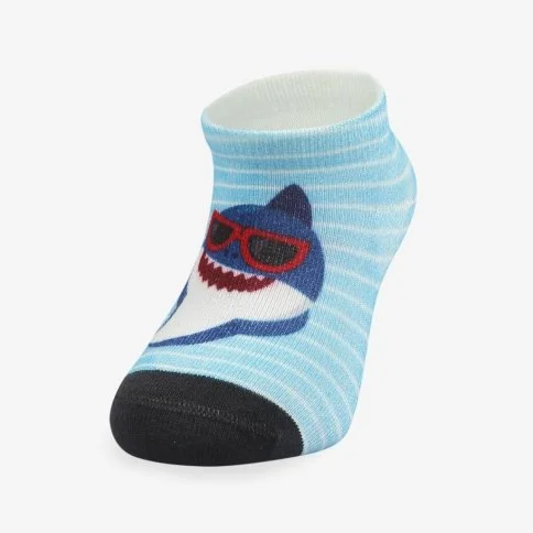 Bolero Orijinal Lisanslı Baby Shark Erkek Çocuk Baskılı Patik Çorap - C46