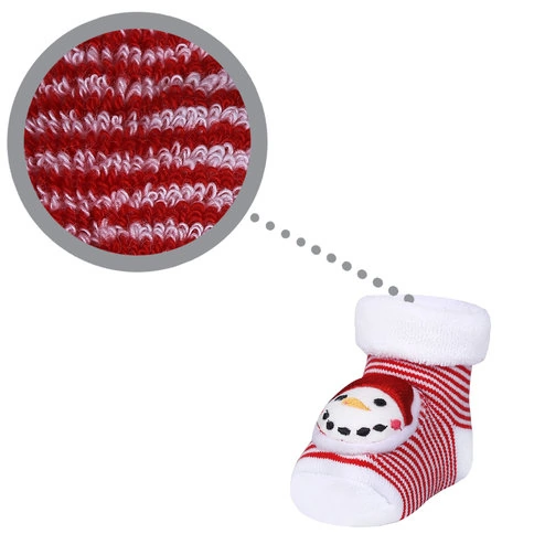 Bolero Oyuncaklı Bebek Çorap Snowman