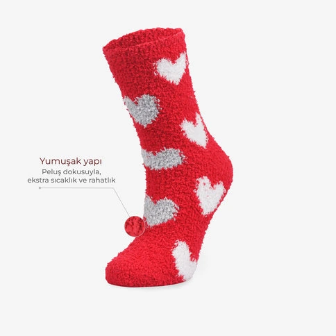 Bolero Red Home Socks