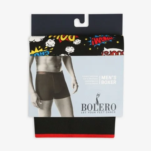 Bolero Renkli Erkek Boxer Boom - M01