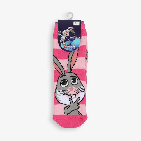 Bolero Tavşan Momo Kız Çocuk Havlu Soket Çorap