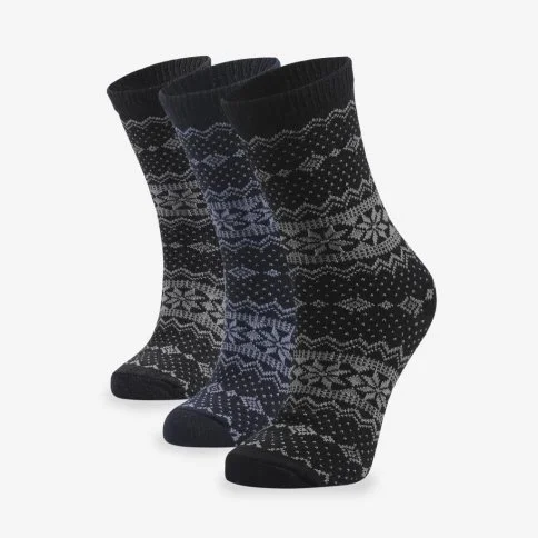 Bolero Women's 3-Pack Luxury Wool Socks