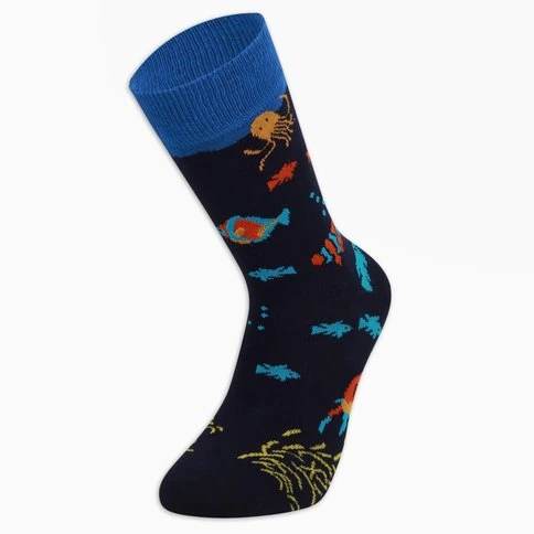 Colorcool Eğlenceli Erkek Çorapları Denizaltı