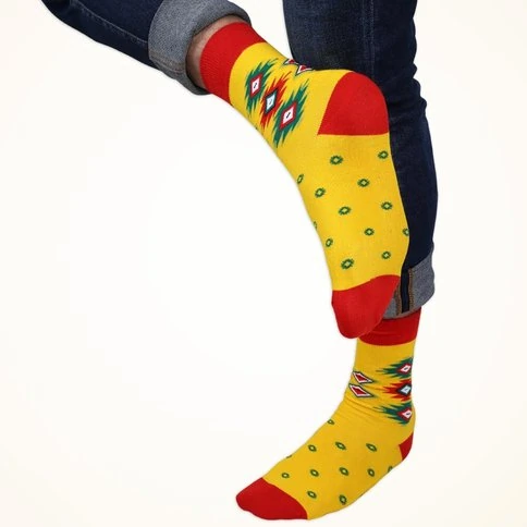 Colorcool Etnik Kilim Desen Çorap