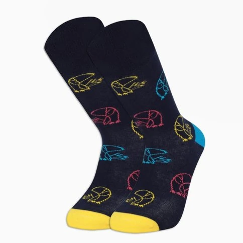 Colorcool Fun Men's Socks Parrot