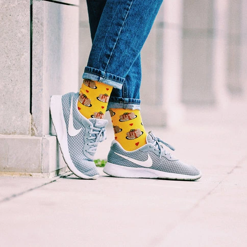 Colorcool Kadın Eğlenceli Renkli Çorap Pankek