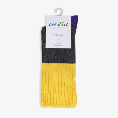 Colorcool Kadın Fitilli Kışlık Çorap - E62