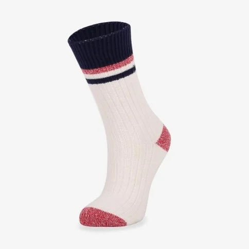 Colorcool Kadın Fitilli Kışlık Çorap Krem - E62