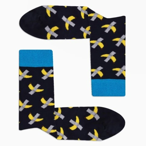 Colorcool Men's Banana Socks