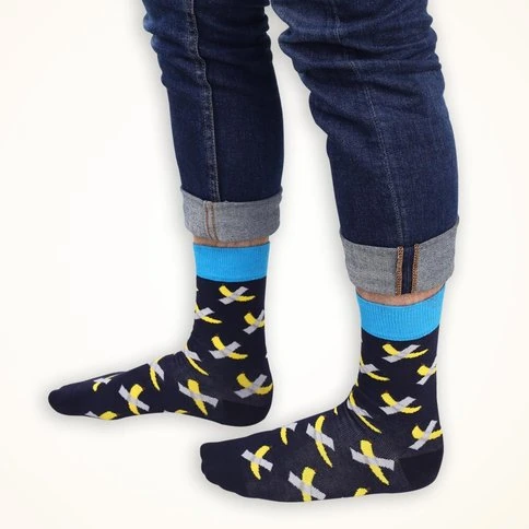Colorcool Men's Banana Socks