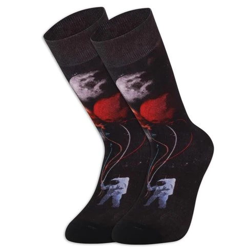 Colorcool Men's Colored Printed Planet Socks