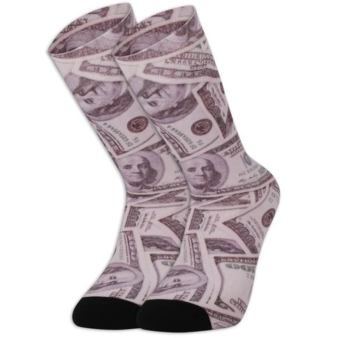 Colorcool Men's Dollar Printed Socks