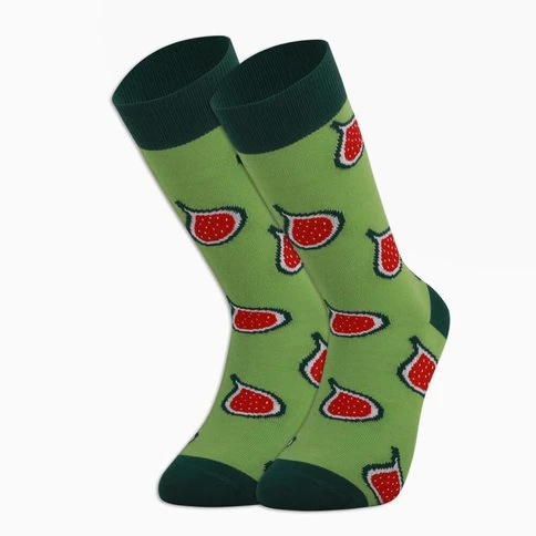Colorcool Men's Fig Patterned Socks