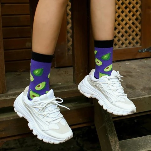 Colorcool Women's Avocado Socks