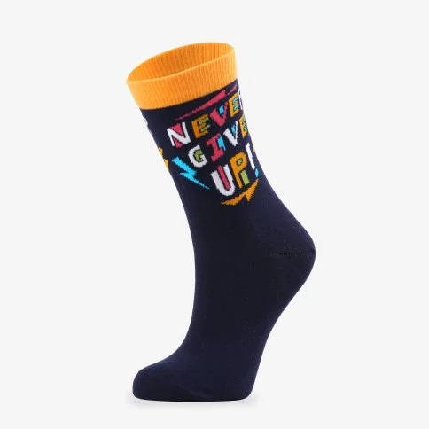Colorcool Women's Colored Socks Never Give Up