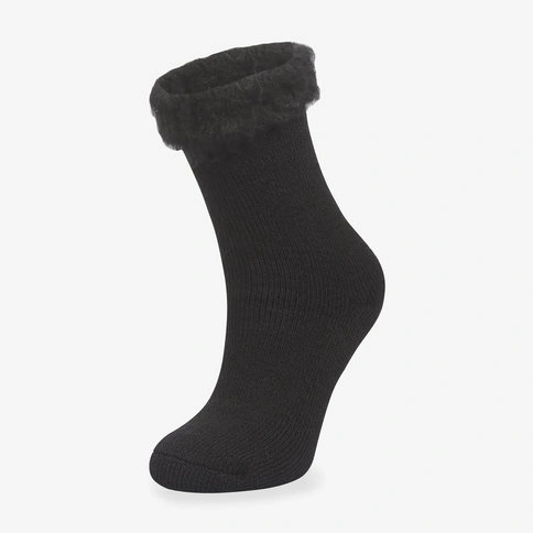 Kadın Kışlık Siyah Termal Çorap