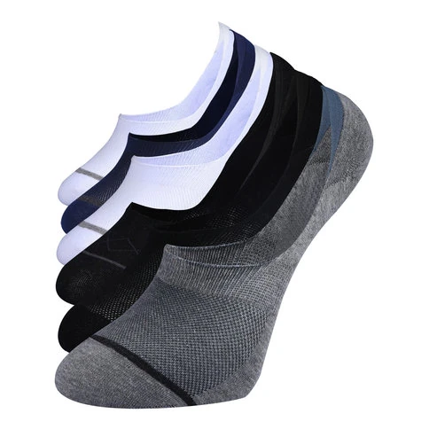 Men's 6-Pack Super Luxurious Invisible Socks