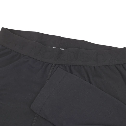 Men's Thermal Bottom Tights Wool Underwear Black