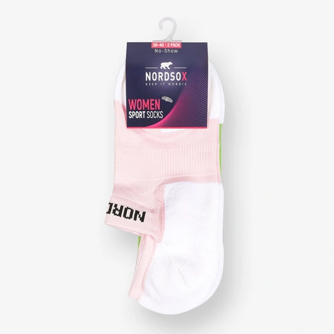 Nordsox 2'li Kadın Görünmez Kısa Spor Çorap