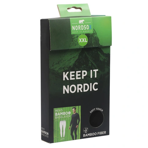 Nordsox Erkek Siyah Alt Bambu İçlik