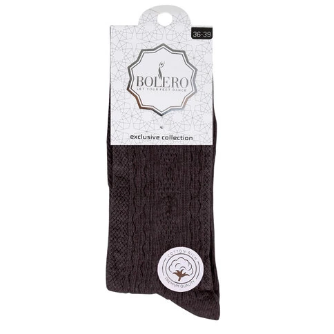 Women's 3-Pack Embossed Patterned Socket Socks